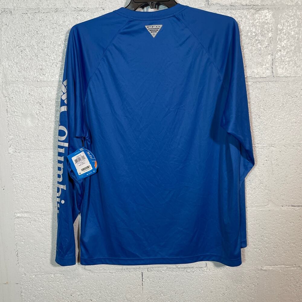 Columbia Sportswear Mens Terminal Tackle Shirt  Blue Large - Picture 4 of 7